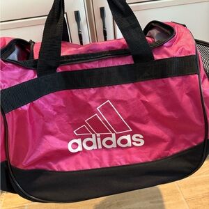 Adidas Pink and Black Women's Bag